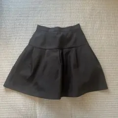 【美品】スピックアンドスパン　Noble 黒 フレアスカート 34サイズ