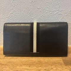 BALLY 長財布 ブラック レザー ストライプのサムネイル