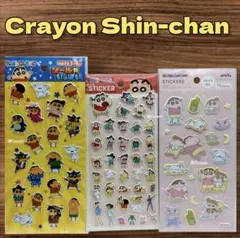 クレヨンしんちゃん　ふわふわシール　ましゅまろシール　シールがいっぱい