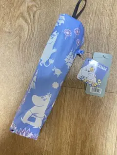 新品　未使用　ムーミン　日傘　折りたたみ　遮光　UVカットのサムネイル