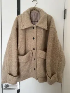 ボアシャギーコート　Heather