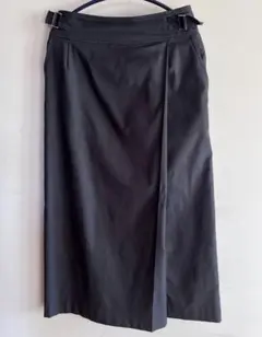 【GREEN LABEL RELAXING】ロングスカート ウエストベルト付き