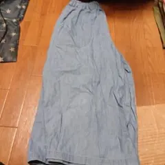 デニムブルー ハーフパンツ 160cm