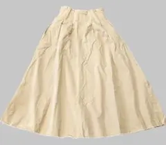 Chico フレアロングスカート コットン F