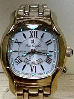 CITIZEN xC エコドライブ H330-T008046電波時計 稼動品のサムネイル