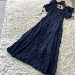 SNIDEL スナイデル ワンピース スクエアネック デニム S