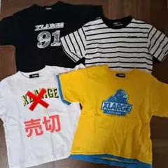 【XLARGEKIDS】半袖　Tシャツ　ロゴ