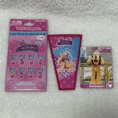 ディズニー ミニーのファンダーランド　プルート ワッペン コレクションカード