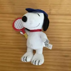 スヌーピー　テニスマスコット　キーホルダー