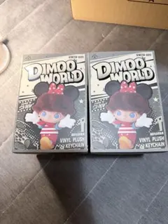 DIMOO WORLD × Disney ぬいぐるみキーチェーン 新品未開封
