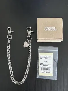 限定価格 希少ヒステリックグラマーヒステリックヘビー2連ウォレットチェーン90s 希少 ヒステリックグラマー 長財布 チェーンウォレット