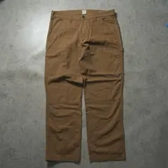 old GAP ダブルニーペインターパンツ ワークパンツ ダック地 ブラウンのサムネイル