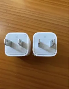 iPhone充電器純正電源アダプターApple正規品 2個セット