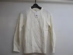 HusHusH ホワイト ケーブルニット セーター150cm【新品未使用）
