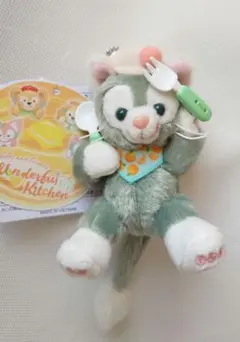 【ディズニー】ワンダフルキッチン★ぬいぐるみバッジ★ジェラトーニ★新品