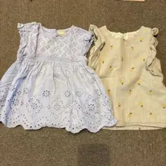 petit main ブラウス2点セット 90cm