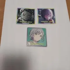 プロセカ　カラフルステージ！スクエアステッカーコレクション　日野森志歩セット