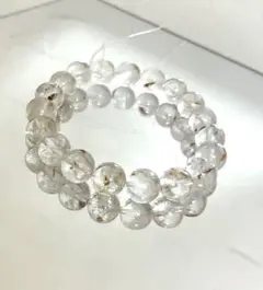 錦鯉ライモナイトインクォーツブレスレット天然石