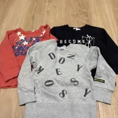 キッズトレーナー 100cm3点