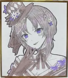 魔法少女ノ魔女裁判　宝生マーゴ　手描きイラスト