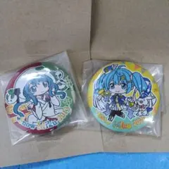 初音ミク  缶バッジコレクション SNOWMIKU布製缶バッジ　２個