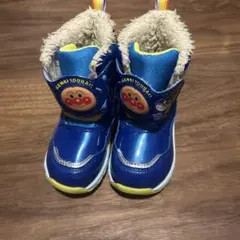 アンパンマン　キッズ ブーツ 14センチ青