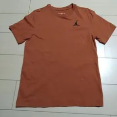 Jordan Brand 半袖 Tシャツ ブラウン Mサイズ　刺繍ロゴのサムネイル