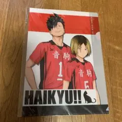 ハイキュー　黒尾　研磨　クリアファイル
