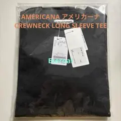 アメリカーナ CREWNECK LONG SLEEVE TEE アパルトモン
