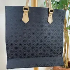 CLATHAS クレイサス　トートバッグ　総柄　黒