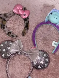 ディズニー ジャングリア USJカチューシャ 3点セット