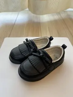 子供用ローファー黒(14.0cm)　バースデイ　Cottoli