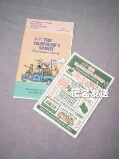 トラベラーズノート ダイアリー 2026 クリアホルダー 下敷 パスポートサイズ