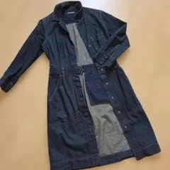 TOMMY HILFIGER　デニム ロングシャツワンピース