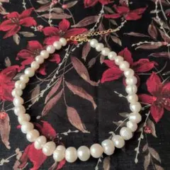 淡水パール大粒ネックレス