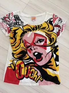 CO&LU アメコミ柄 半袖Tシャツのサムネイル