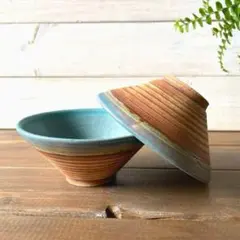 美濃焼 トルコ お茶碗２個 ［新品・送料込］のサムネイル