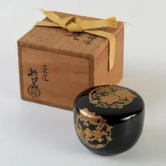 茶道具　大棗　老松蒔絵　一舟作　共箱付 楽天市場】茶道具 大棗松 蒔絵内梨地一瓢斎 作 : 佐藤大観堂