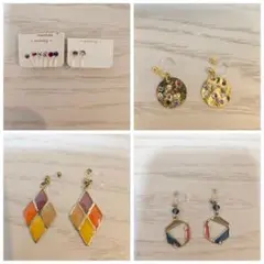 イヤリング　４種類セット