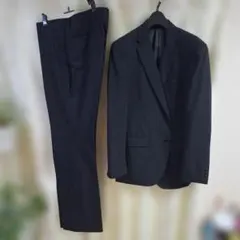 TAKA-Q MALE＆Co. AB7 ブラックビジネススーツ【美品】のサムネイル