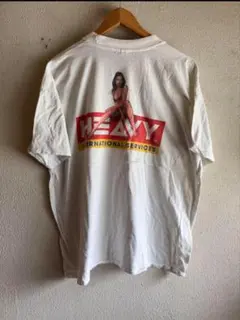 90s B&C グッドレギュラー プリント　tシャツ ホワイト　古着　半袖　白