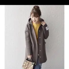 ships HAMILTON 2way ノーカラーフードコート　シップス