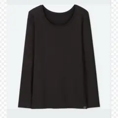 UNIQLO ユニクロ　ヒートテック　極暖　レディース L 黒　長袖　冬　春