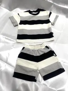 子供服 セットアップ ボーダー 100cm