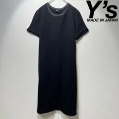希少 ワイズ 上質 ワッフル サーマル クルーネックデザイン 半袖 ワンピースのサムネイル