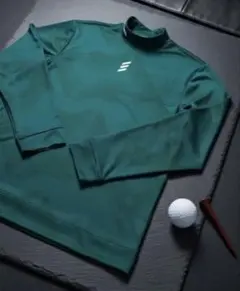 【新品タグ付】アディダスゴルフ CODECHAOSモックネックシャツ　Lサイズ