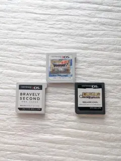 DS 3DS ソフト 3本セット ドラクエ7 ブレイブリーセカンド 聖剣伝説
