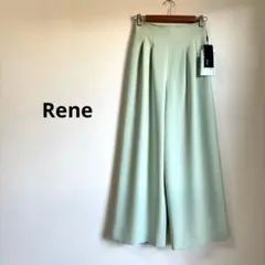 新品タグ付き✨️René ルネ ミントグリーン ワイドパンツ 54155030