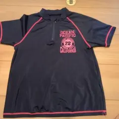 OCEAN PACIFIC ラッシュガード ハーフジップ ネイビー