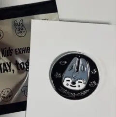 StrayKids SKZOO 展覧会 ピンバッジ ウルフチャン